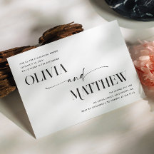 Modernes, minimalistisches Foto Hochzeitsessen Pro