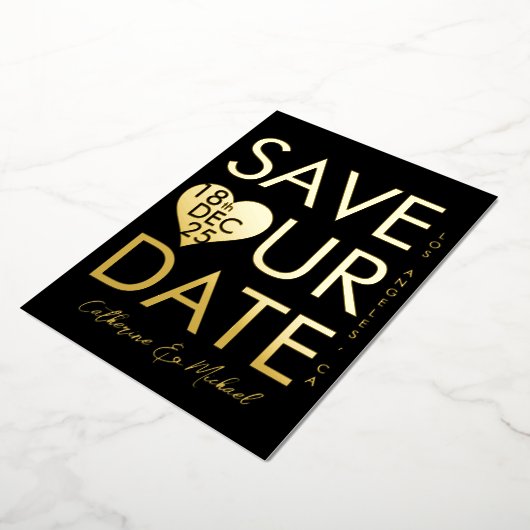 Modernes, Minimalistisches Foto im Stil der Social Folieneinladung (Gedreht)