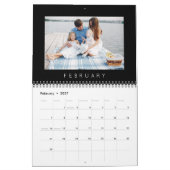Modernes Minimalistisches Foto Kalender (Feb 2027)