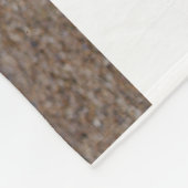 Modernes, Minimalistisches Foto mit benutzerdefini Fleecedecke (Ecke)