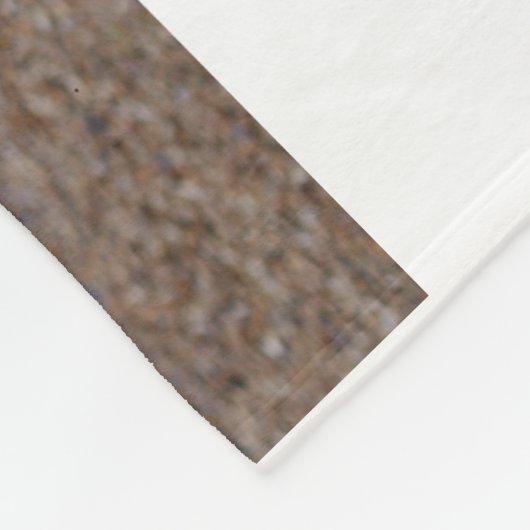 Modernes, Minimalistisches Foto mit benutzerdefini Fleecedecke (Ecke)