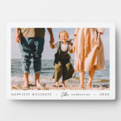 Modernes, Minimalistisches Foto mit benutzerdefini Fotoplatte (Vorderseite)