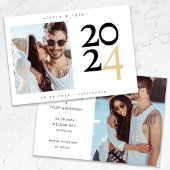 Modernes Minimalistisches Foto Save the Date