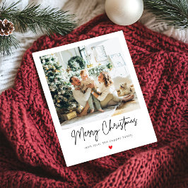 Modernes Minimalistisches Foto Weihnachten