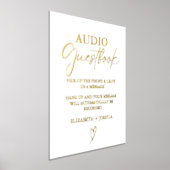 Modernes Minimalistisches Gästebuch (Ablage )