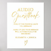 Modernes Minimalistisches Gästebuch (Vorderseite)