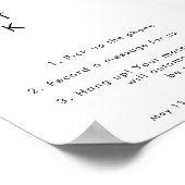 Modernes Minimalistisches Gästebuch Hochzeitszeich (Ecke)