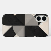 Modernes minimalistisches geometrisches Design Case-Mate iPhone Hülle (Rückseite (Horizontal))