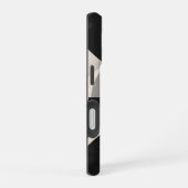 Modernes minimalistisches geometrisches Design iPhone 16 Hülle (Rechte Seite)