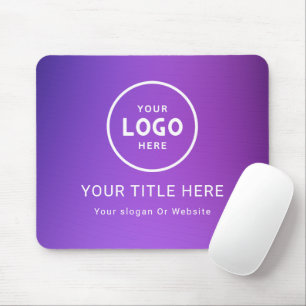 Modernes minimalistisches Geschäftslogo Mousepad