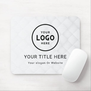 Modernes minimalistisches Geschäftslogo Mousepad