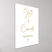 Modernes Minimalistisches Geschenk & Karten Hochze Foliendrucke (Ablage )