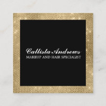 Modernes Minimalistisches Gold Glitzer Einfaches M