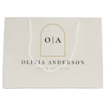 Modernes minimalistisches Gold-Salon-Produktlogo m