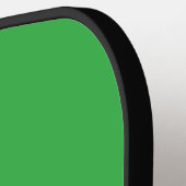 MODERNES MINIMALISTISCHES GRÜNES MONOGRAMM PICKLEBALL SCHLÄGER (Linke Seite)