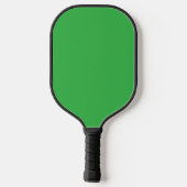 MODERNES MINIMALISTISCHES GRÜNES MONOGRAMM PICKLEBALL SCHLÄGER (Rückseite)