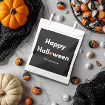 Modernes Minimalistisches Halloween - Personalisie