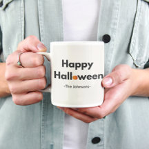 Modernes Minimalistisches Halloween - Personalisie