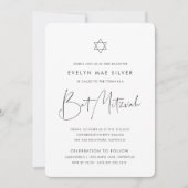 Modernes Minimalistisches handgeschriebenes Script Einladung (Vorderseite)