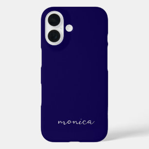Modernes Minimalistisches handgeschriebenes Skript iPhone 16 Hülle