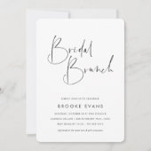 Modernes Minimalistisches handgeschriebenes Skript Einladung (Vorderseite)