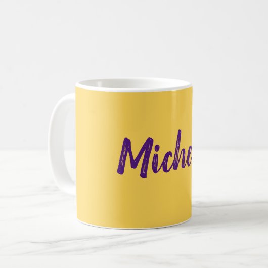 Modernes Minimalistisches Hinzufügen Kaffeetasse (Vorderseite Links)