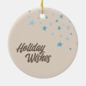 Modernes, minimalistisches Hirschmuseum Nicht-Foto Keramik Ornament (Hinten)