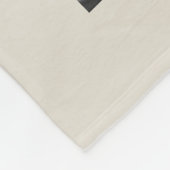 Modernes Minimalistisches Hochzeitssemble Foto und Fleecedecke (Ecke)