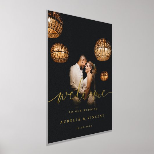 Modernes Minimalistisches Hochzeitssemble - Foto W Foliendrucke (Ablage )