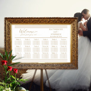 Modernes Minimalistisches Hochzeitssortiment - 18 Poster