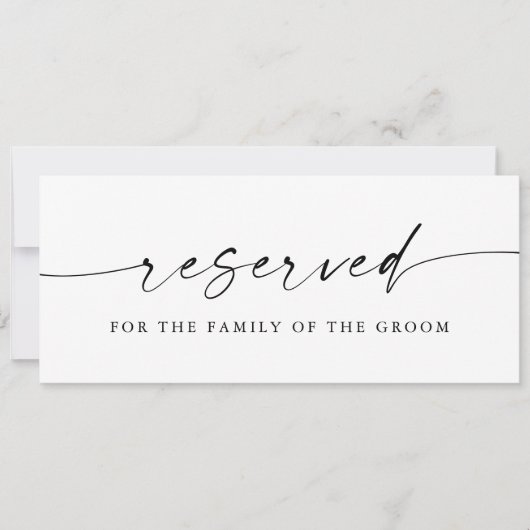 Modernes Minimalistisches Hochzeitssymbol (Vorderseite)