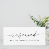 Modernes Minimalistisches Hochzeitssymbol (Stehend Vorderseite)