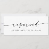 Modernes Minimalistisches Hochzeitssymbol (Vorderseite)