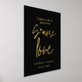 Modernes Minimalistisches Hochzeitszeichen der Lie Foliendrucke (Ablage )