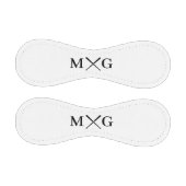 modernes minimalistisches Initialen-Monogramm-Logo Baseball (Paneele)