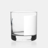 Modernes Minimalistisches Jahr des Neuen Vaters Whiskyglas (Links)