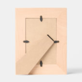 Modernes Minimalistisches kariertes Geätzte Rahmen (Rückseite)