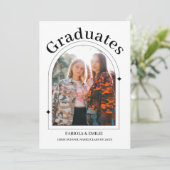 Modernes Minimalistisches Lässiges Foto - Zwei Abs Ankündigung (Stehend Vorderseite)