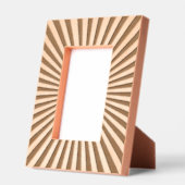 Modernes Minimalistisches Linienmuster Geätzte Rahmen (Links)