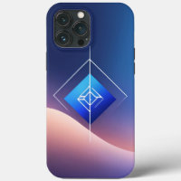 Modernes Minimalistisches Logo - Blaue Farbe