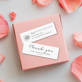 Modernes Minimalistisches Logo-Branding - Vielen D Mini Visitenkarte