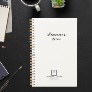 Modernes Minimalistisches Logo-Geschäft für Schwar Planer