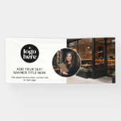 Modernes Minimalistisches Logo Professionelle Gesc Banner (Horizontal)
