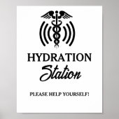 Modernes Minimalistisches medizinisches Abschluss Poster (Vorne)