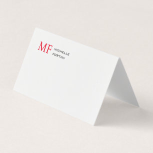 Modernes Minimalistisches Monogramm Erstweises Sch