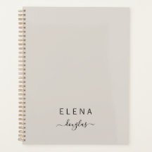 Modernes Minimalistisches Monogramm-Neutralskript