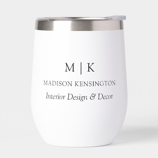 Modernes Minimalistisches Monogramm- oder Add-Logo (Links)