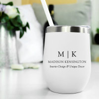 Modernes Minimalistisches Monogramm- oder Add-Logo