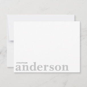 Modernes Minimalistisches, muffes Typografie Schwa Mitteilungskarte