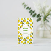 Modernes, Minimalistisches Muster Visitenkarte (Stehend Vorderseite)